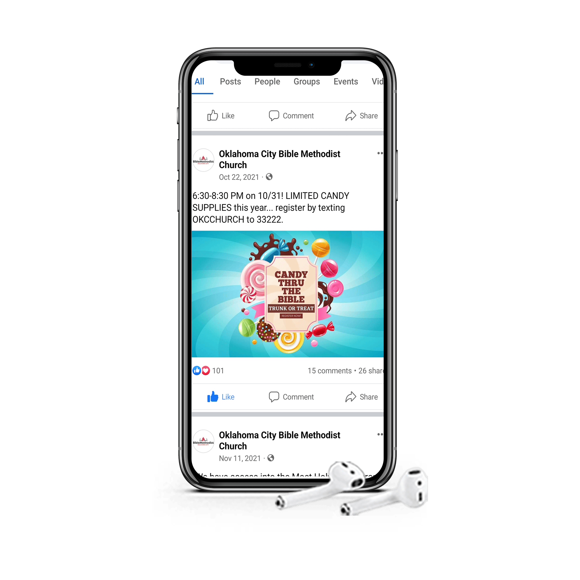 Trunk or Treat Facebook ads